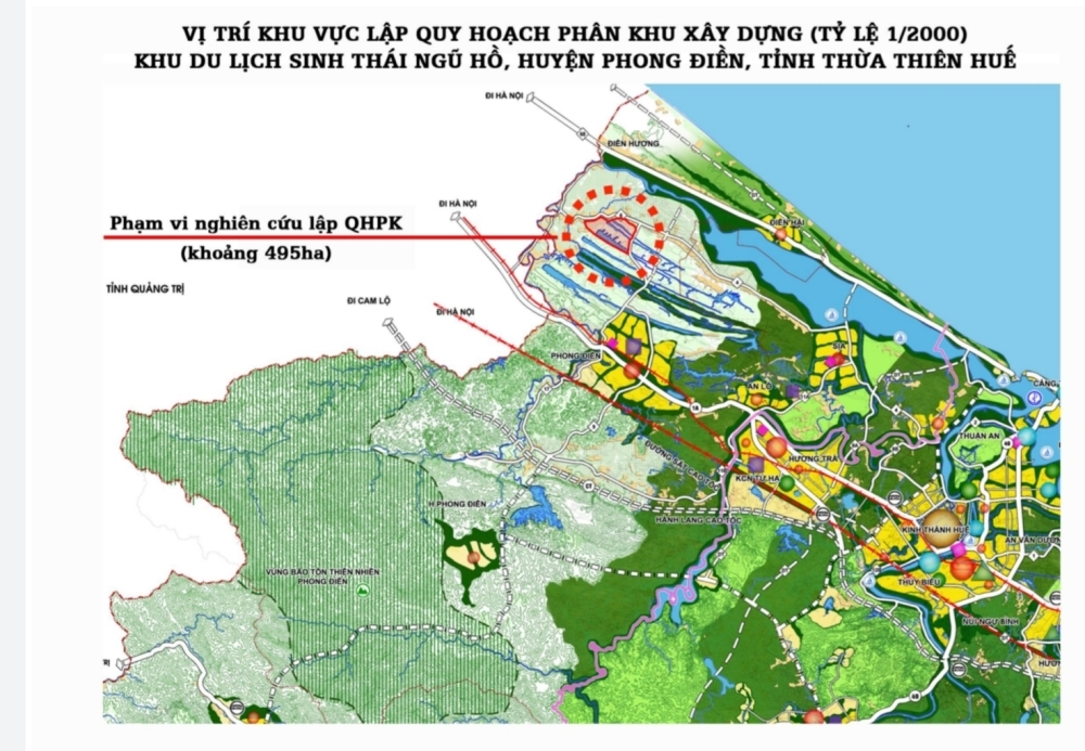 thua thien hue chuan bi hinh thanh khu du lich sinh thai rong khoang 495ha