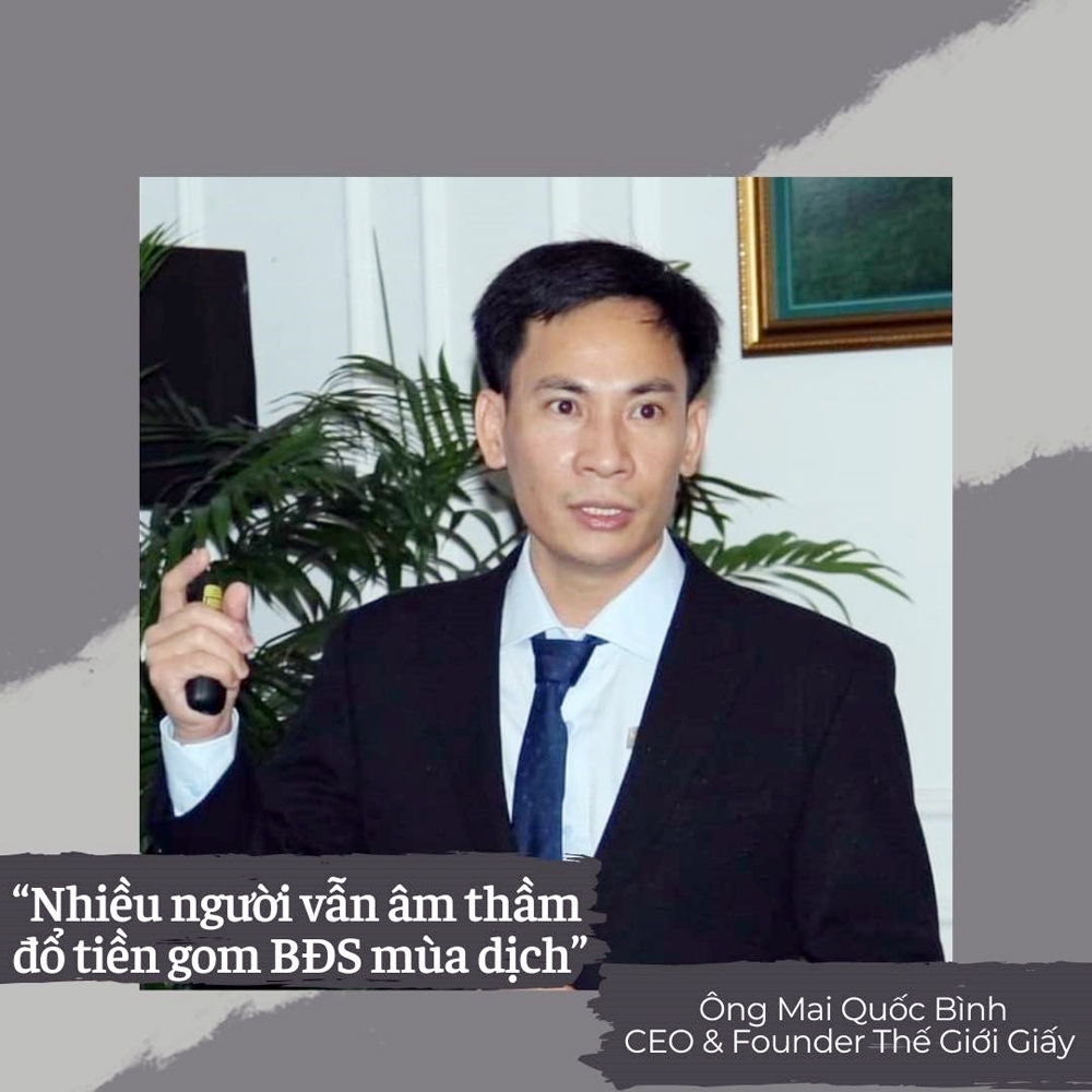 ceo nganh giay mai quoc binh 5 ly do khien nhieu nguoi am tham gom bat dong san mua dich