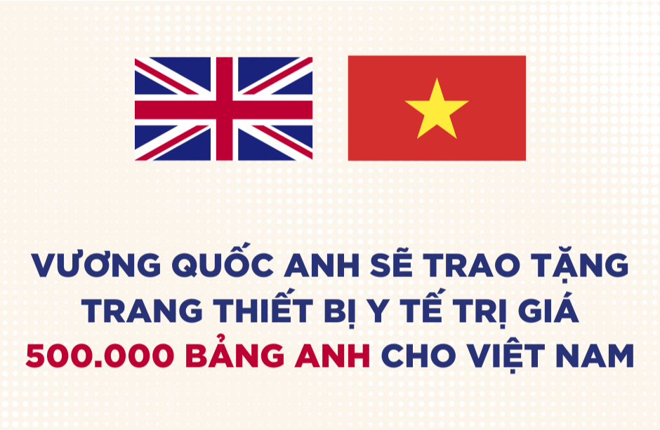 vuong quoc anh se trao tang trang thiet bi y te tri gia 500000 bang anh ho tro viet nam