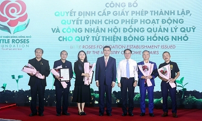 Nguyễn Hoàng Group ra mắt Quỹ từ thiện Bông hồng nhỏ