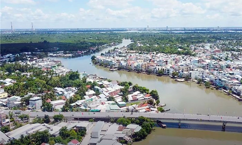 Vĩnh Long: Đầu tư gần 300 tỷ đồng xây dựng kè chống sạt lở bờ sông Cái Vồn