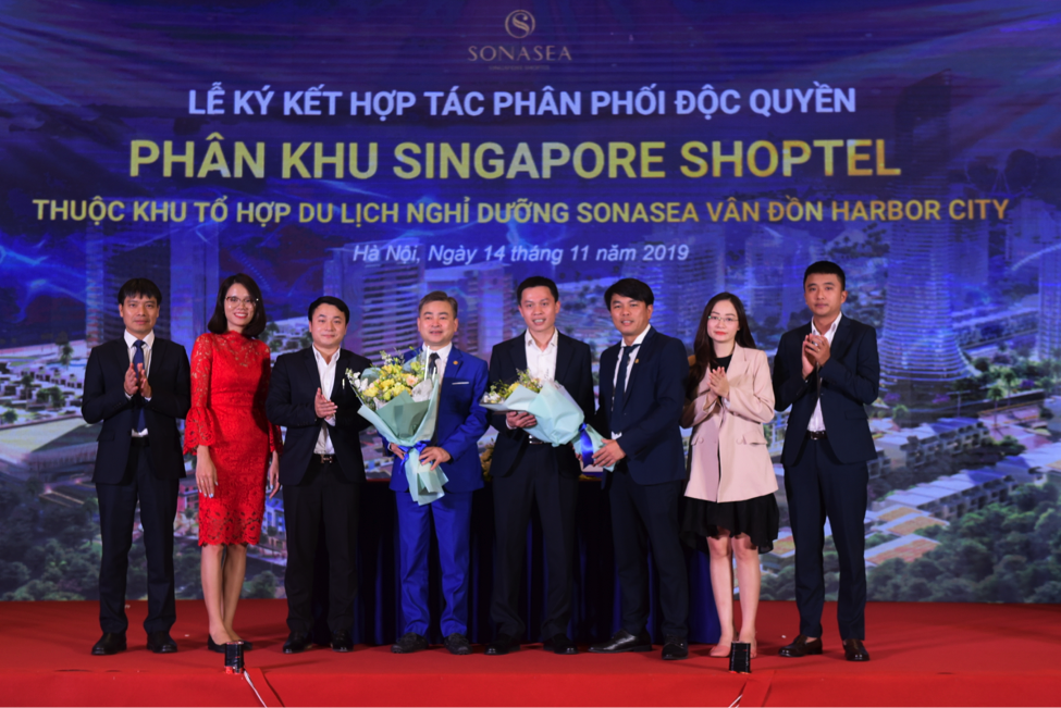 Hải Phát Land phân phối độc quyền phân khu Singapore Shoptel dự án Sonasea Vân Đồn Harbor City