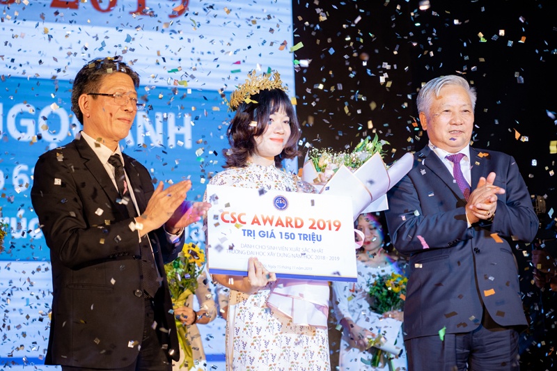 Sinh viên khoa Kiến trúc và Quy hoạch đạt giải CSC Award 2019