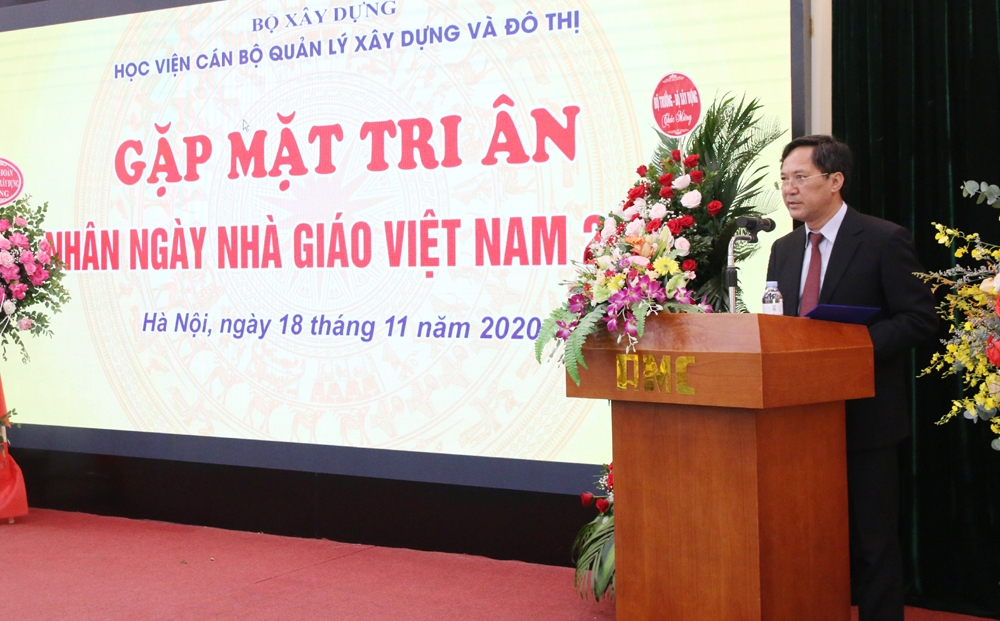 hoc vien amc gap mat tri an cac the he can bo giang vien nhan dip ky niem ngay nha giao viet nam 2011