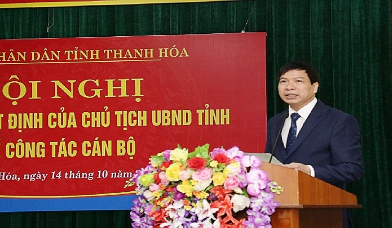 Thanh Hóa: Bổ nhiệm Giám đốc Sở Giáo dục và Đào tạo