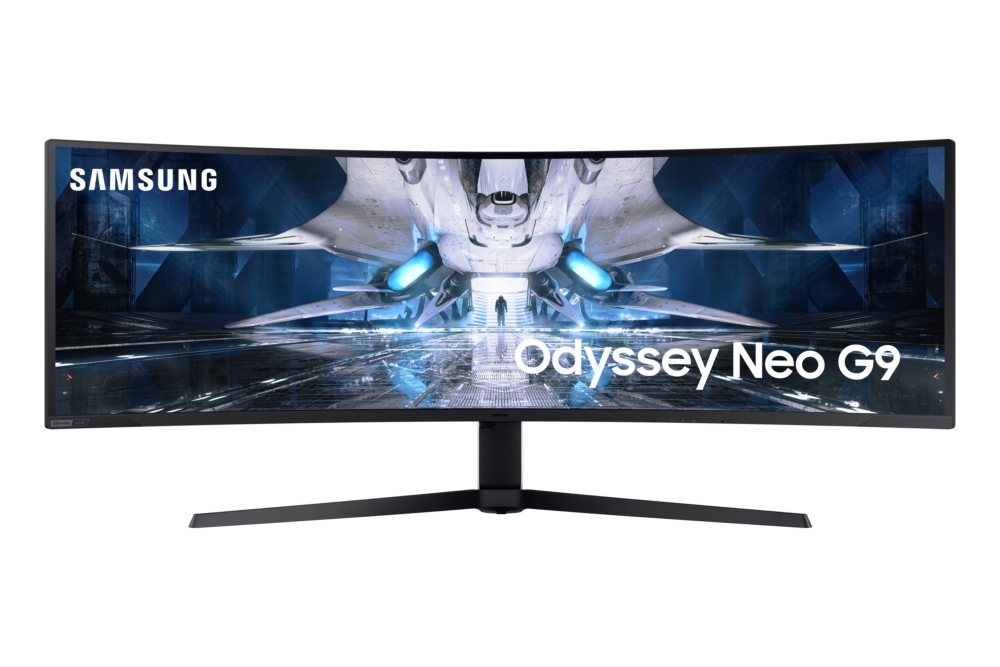 samsung ra mat odyssey neo g9 tai viet nam man hinh gaming cong mini led dau tien tren the gioi