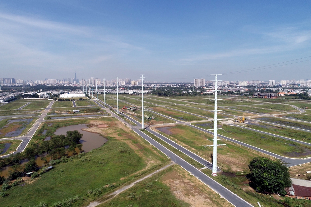 evnhcmc dong dien hoan thanh duong day 110kv phuoc long cat lai