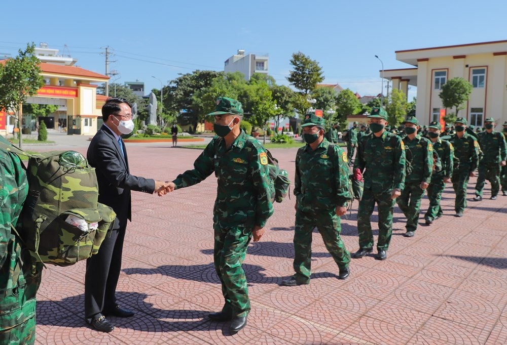 Hải Phòng: Điều động 50 cán bộ, chiến sỹ Biên phòng chi viện công tác phòng, chống dịch Covid-19 cho biên giới Tây Nam