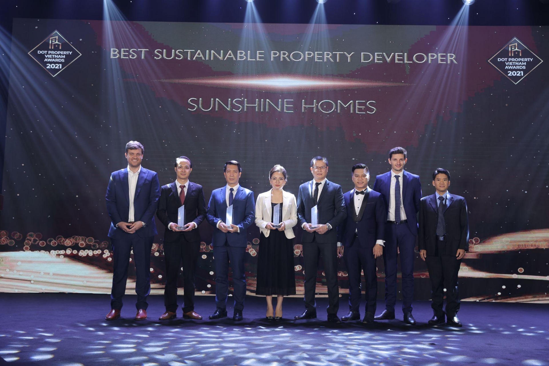 Sunshine Homes thắng đậm với nhiều hạng mục giải thưởng quan trọng tại Dot Property Vietnam Awards 2021