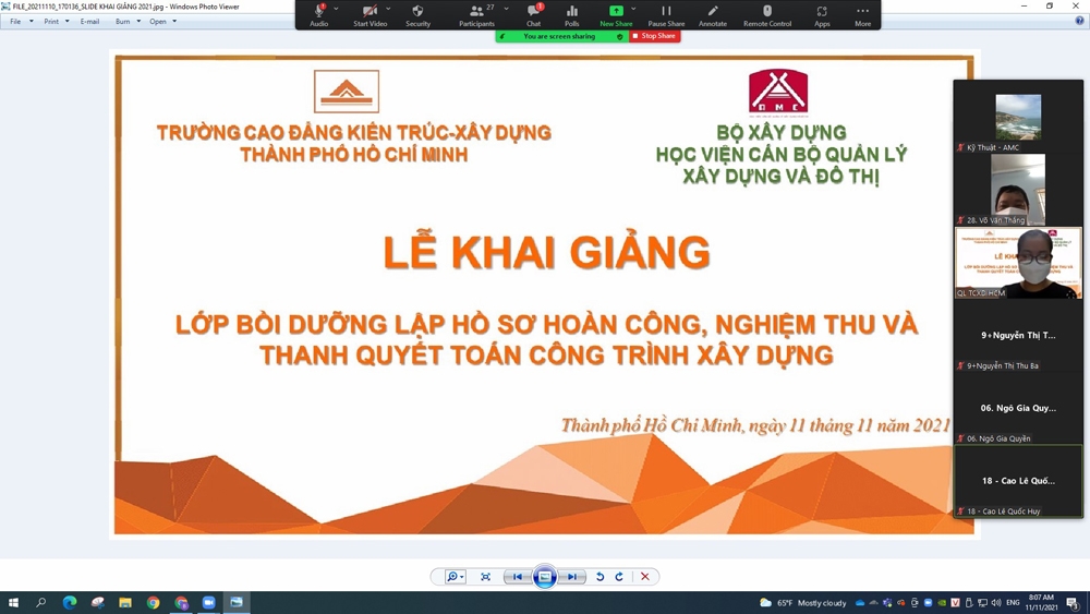 ung dung cong nghe thong tin hieu qua trong cong tac dao tao boi duong can bo nganh xay dung