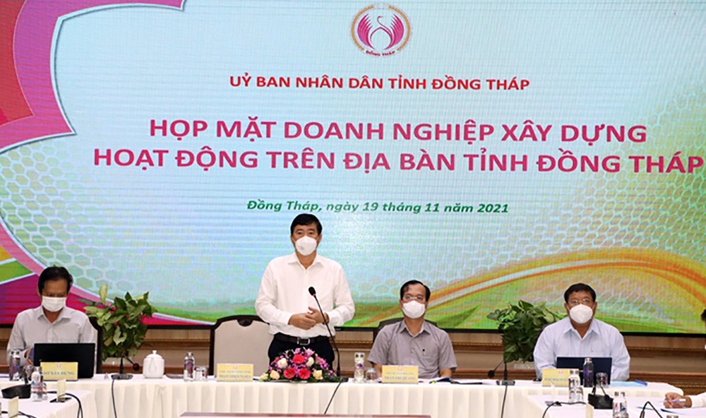 dong thap 997 cong trinh khoi phuc thi cong xay dung