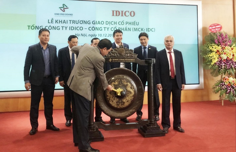 IDICO chính thức lên sàn chứng khoán Hà Nội