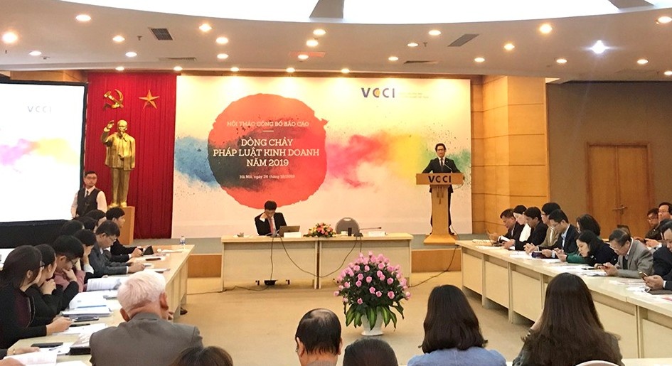 VCCI công bố Báo cáo dòng chảy pháp luật kinh doanh năm 2019