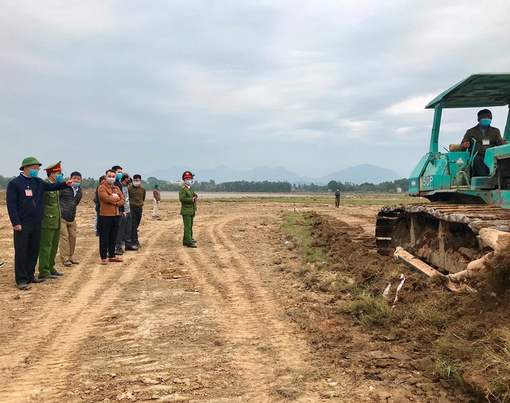 Vĩnh Yên (Vĩnh Phúc): Cưỡng chế thu hồi đất thực hiện Dự án khu đô thị mới Nam Vĩnh Yên giai đoạn 3 theo đúng quy định của pháp luật