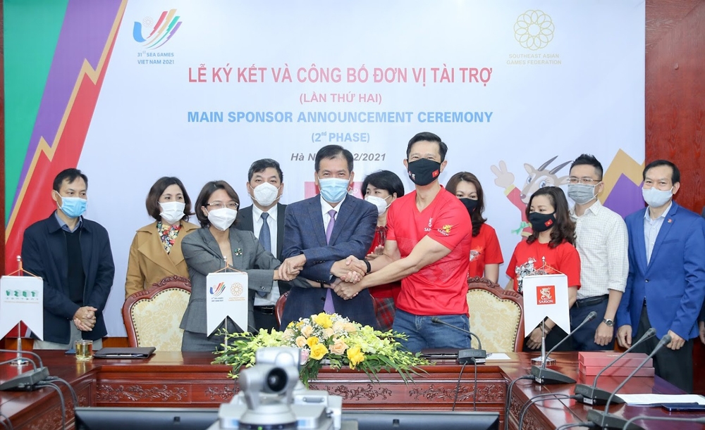 bia saigon la nha tai tro kim cuong cho sea games 31 tai viet nam