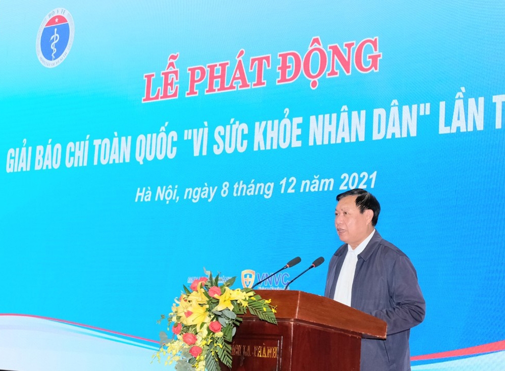 Lễ phát động Giải báo chí toàn quốc “Vì sức khỏe toàn dân”