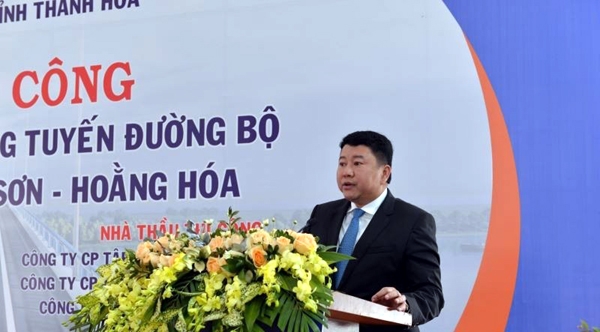 thanh hoa khoi cong du an duong bo ven bien doan nga son hoang hoa