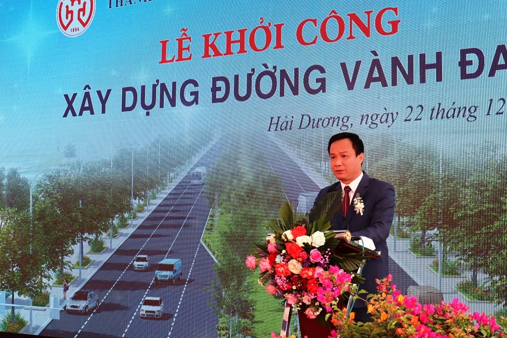 thanh pho hai duong dong loat khoi cong nhieu cong trinh du an trong diem