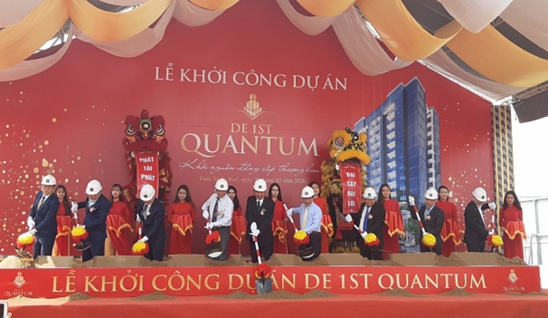 thua thien hue khoi cong du an can ho cao cap 5 sao de 1st quantum