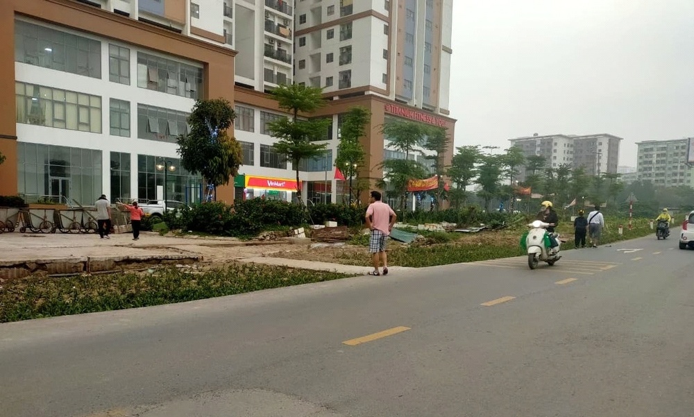 Hà Nội: UBND huyện Thanh Trì yêu cầu xử lý lối đi trái phép vào đường gom cao tốc Pháp Vân – Cầu Giẽ