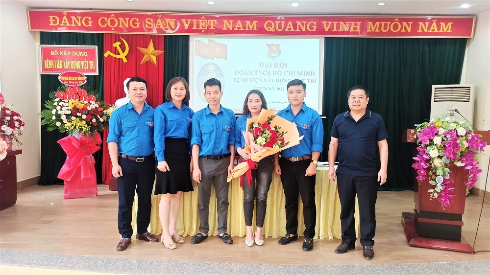 Đoàn Thanh niên Bệnh viện Xây dựng Việt Trì tổ chức thành công Đại hội Đoàn nhiệm kỳ 2022-2027