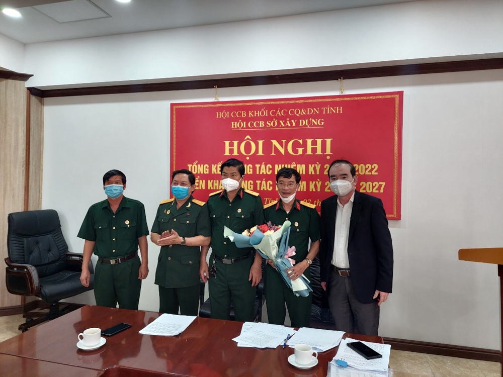 Hội Cựu chiến binh Sở Xây dựng Hà Tĩnh: Đồng hành cùng sự phát triển của ngành Xây dựng