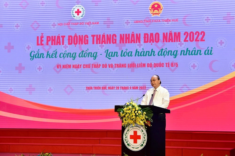 chu tich nuoc nguyen xuan phuc phat dong thang nhan dao 2022 tai thua thien hue