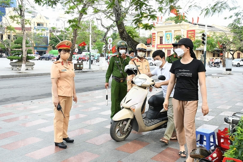 hai phong dam bao trat tu an toan giao thong trong dip nghi le