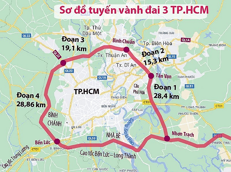 dau tu xay dung duong vanh dai 3 se phat trien ca vung kinh te trong diem phia nam