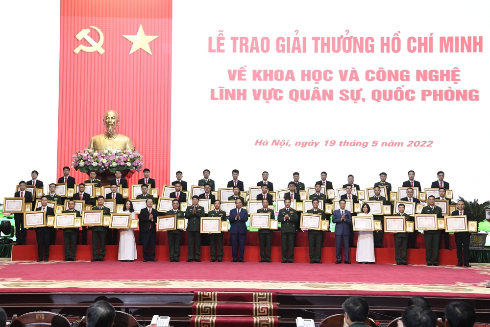 Lễ trao Giải thưởng Hồ Chí Minh về Khoa học và Công nghệ đợt 6