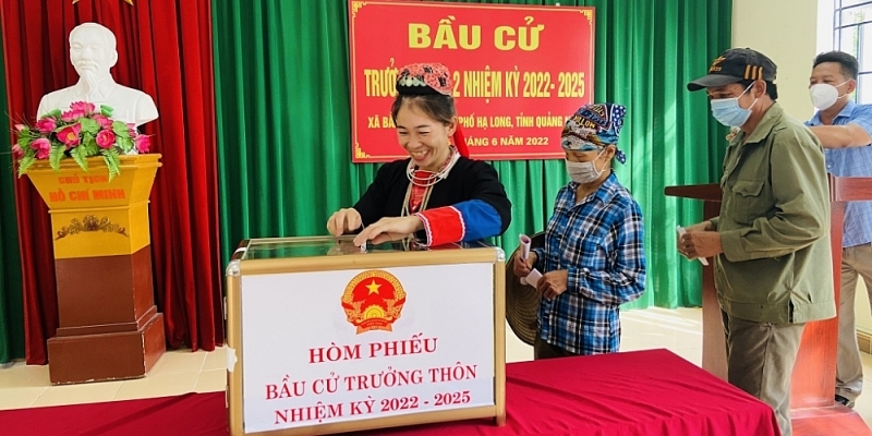 quang ninh hon 1400 khu pho bau cu truong khu nhiem ky 2022 2025