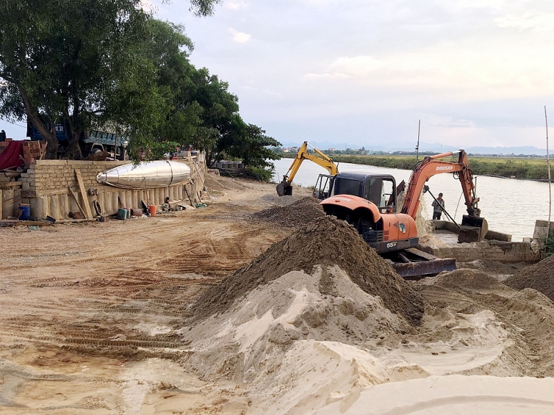 quang binh khai thac san xuat vat lieu xay dung phai dam bao tinh ben vung