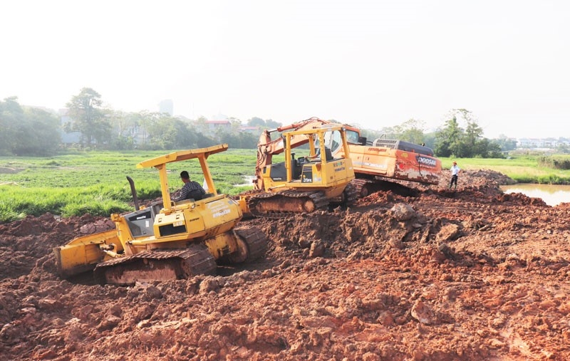 Thành phố Vĩnh Yên: Cưỡng chế thu hồi đất giai đoạn I tại Dự án công viên vui chơi giải trí thành phố