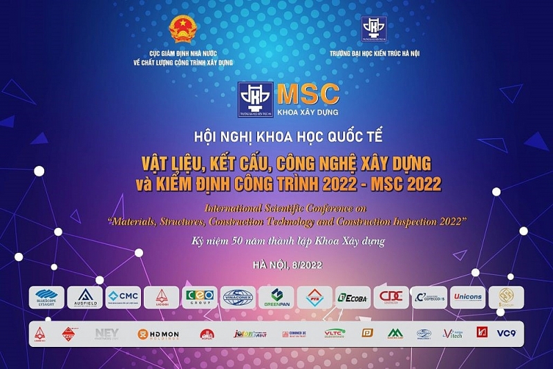 hoi thao khoa hoc quoc te vat lieu ket cau cong nghe xay dung va kiem dinh cong trinh 2022