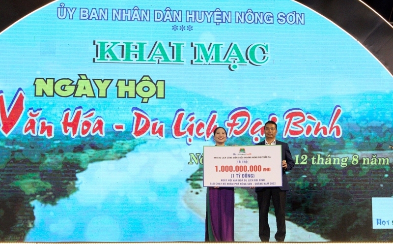 quang nam khu du lich cong vien suoi khoang nong nui than tai tai tro 1 ty dong cho giai chay bo kham pha nong son