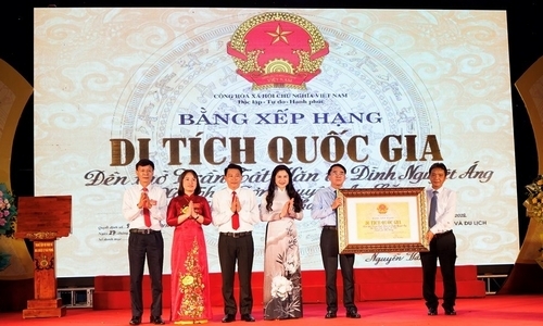 Hải Phòng: Đền thờ Trạng nguyên Trần Tất Văn và Đình Nguyệt Áng đón nhận Bằng xếp hạng di tích lịch sử Quốc gia