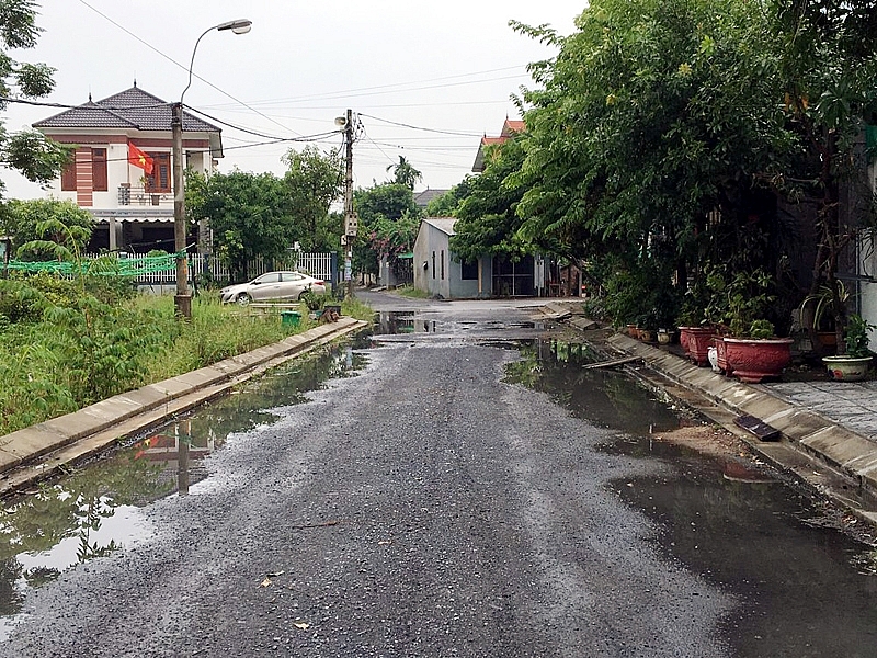 quang binh tuyen duong o do thi hoan lao u dong nuoc sau khi nang cap