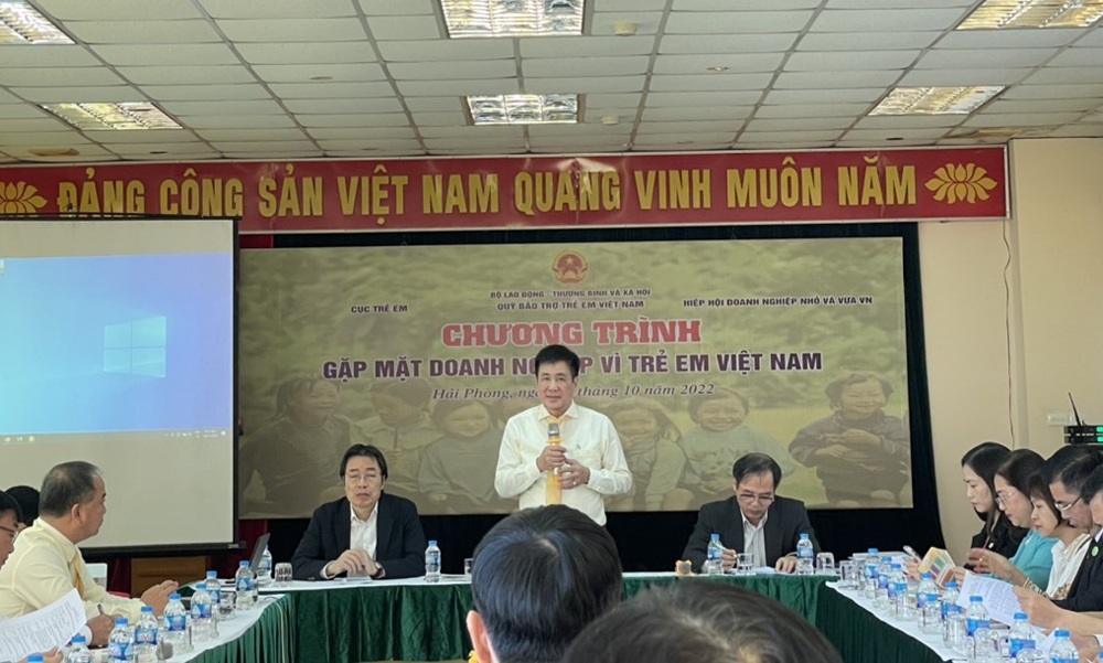 chuong trinh gap mat doanh nghiep vi tre em viet nam