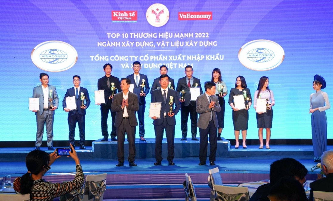 vinaconex dat top 10 thuong hieu manh nganh xay dung vat lieu xay dung 2022