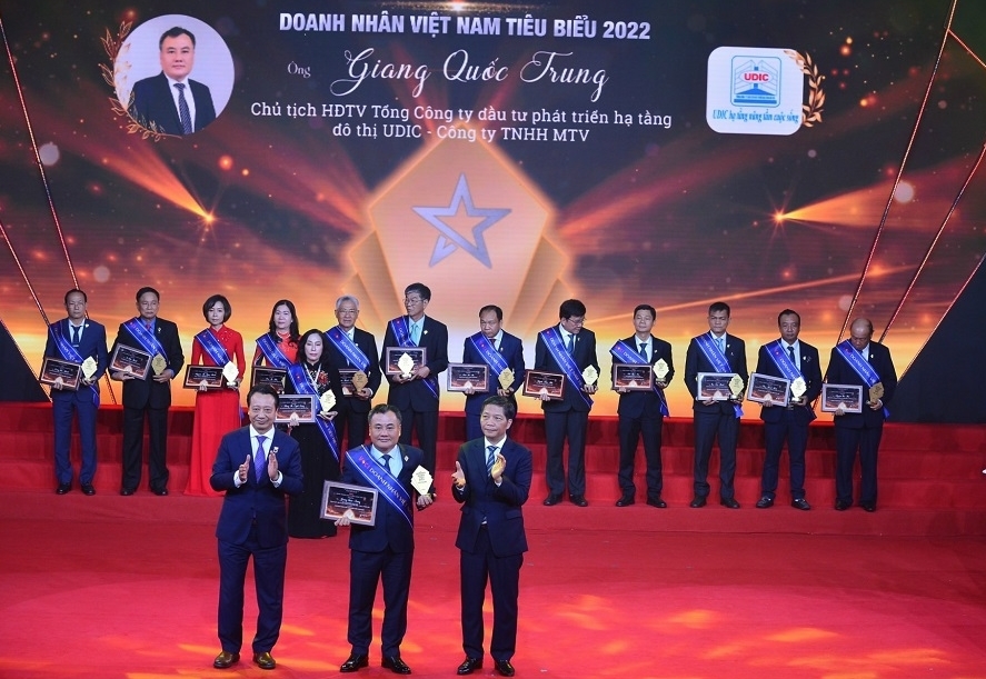 CEO UDIC Giang Quốc Trung được tôn vinh “Doanh nhân Việt Nam tiêu biểu” năm 2022