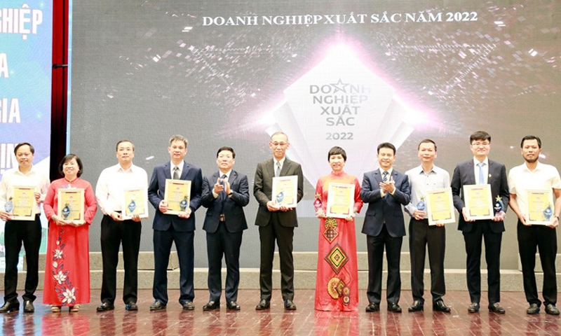 Vĩnh Phúc: Vinh danh Doanh nhân tiêu biểu năm 2022