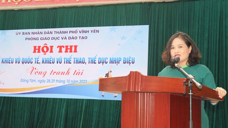 vinh yen vinh phuc to chuc hoi thi dan vu khieu vu quoc te khieu vu the thao the duc nhip dieu