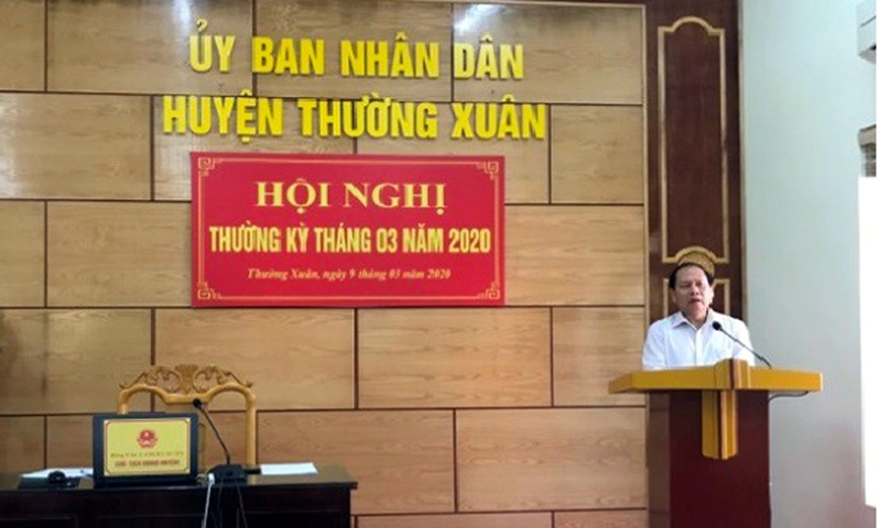 Thanh Hóa: Bắt tạm giam nguyên Chủ tịch UBND huyện Thường Xuân