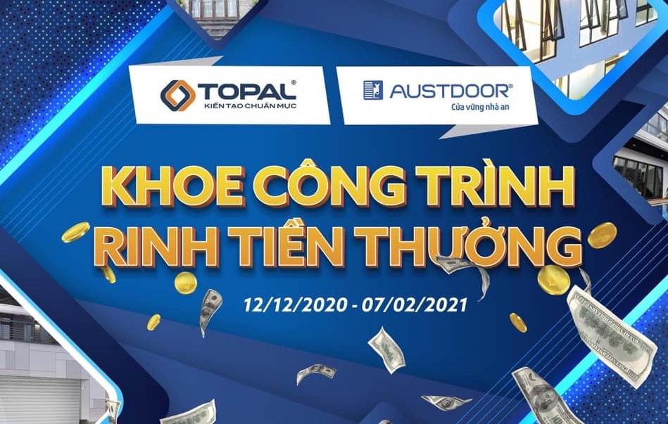 500 công trình đẹp tranh tài tại cuộc thi do Tập đoàn Austdoor tổ chức