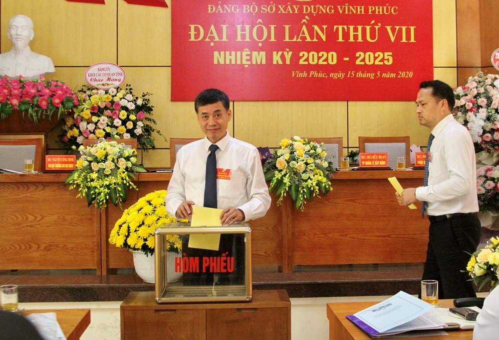 dang bo so xay dung vinh phuc to chuc dai hoi lan thu vii nhiem ky 2020 2025