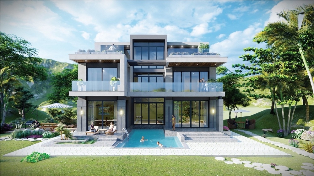 Dinh thự 1.000m2: Mảnh ghép độc bản của tuyệt tác The Azura Ivory Villas & Resort 