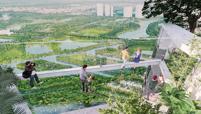 Những hình ảnh cực chất về toà tháp căn hộ 5 sao đầu tiên tại Ecopark