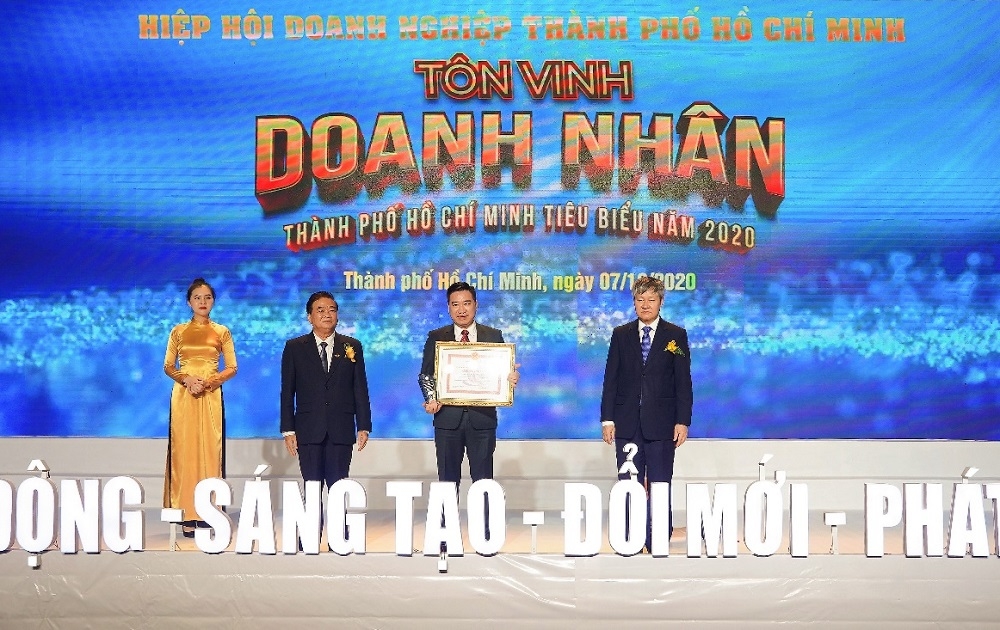 Tập đoàn Hưng Thịnh được vinh danh ở 3 hạng mục giải thưởng Doanh nghiệp, Doanh nhân Thành phố Hồ Chí Minh tiêu biểu năm 2020