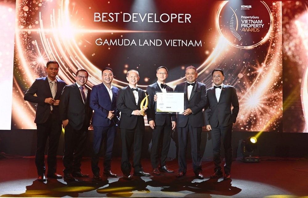 gamuda land viet nam duoc vinh danh la nha phat trien bat dong san tot nhat best developer tai giai thuong vietnam property awards 2020