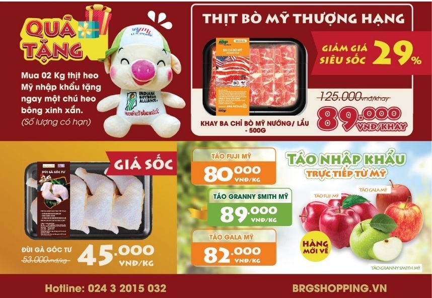 BRG Retail khai trương BRGIntershop - Cửa hàng chuyên doanh thực phẩm nhập khẩu đầu tiên tại Hà Nội